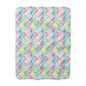 Watercolor Weave Sherpa Fleece Blanket