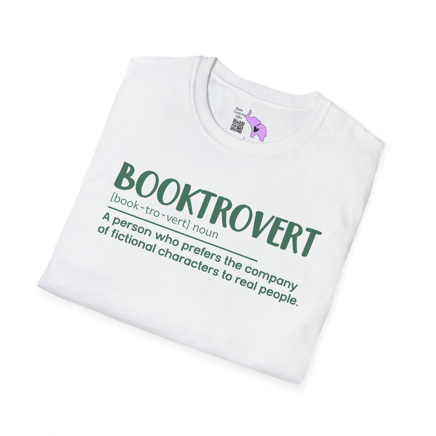 Booktrovert (Simple Definition) Adult T-shirt