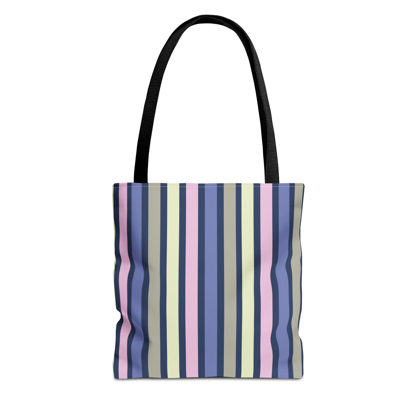 Earthy Stripes Canvas Tote Bag