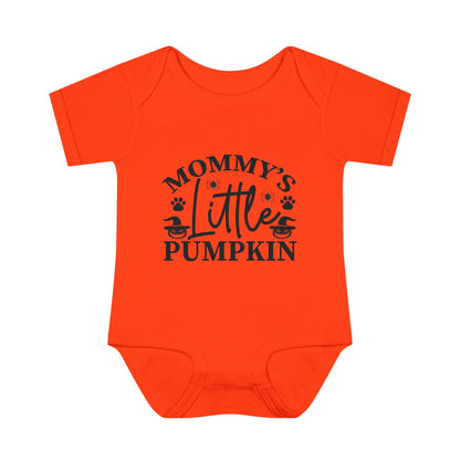 Mommy's Little Pumpkin Infant Baby Rib Bodysuit