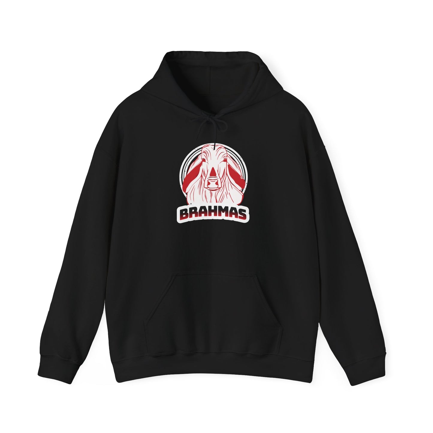 Brahmas Circle Adult Heavy Blend™ Hooded Sweatshirt
