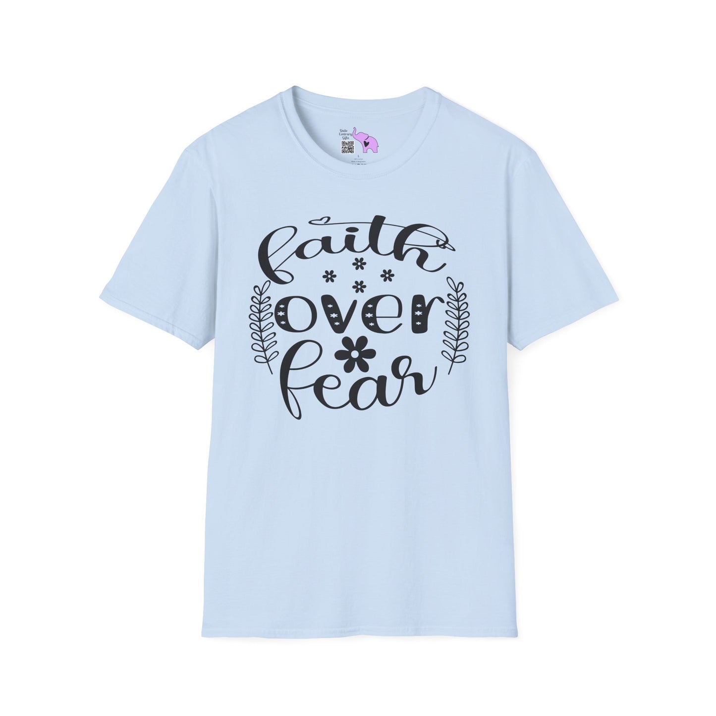Faith Over Fear Adult T-shirt