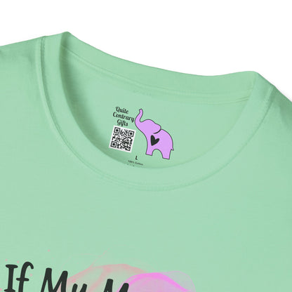 If My Mouth Doesn't Say It My Face Definitely Will Adult T-shirt