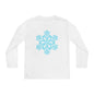 Large Snowflake Youth Long Sleeve Tee