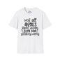 Not All Angels Wear Capes Some Wear Stethoscopes Adult T-shirt
