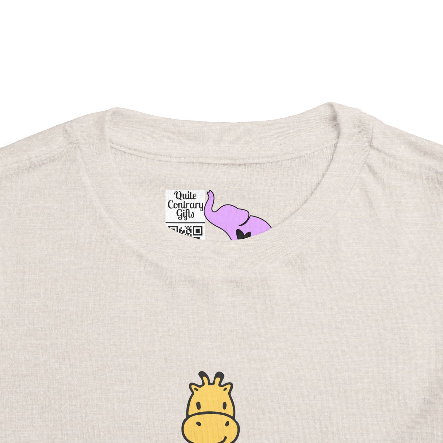 So Cute (Giraffe) Toddler Tee