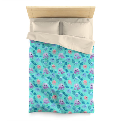 Jellyfish Daydreams Microfiber Duvet Cover