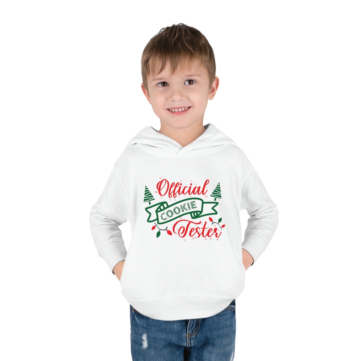 Official Cookie Tester Toddler Pullover Fleece Hoodie