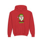 Candy Cane Crew Gnome Youth Hoodie