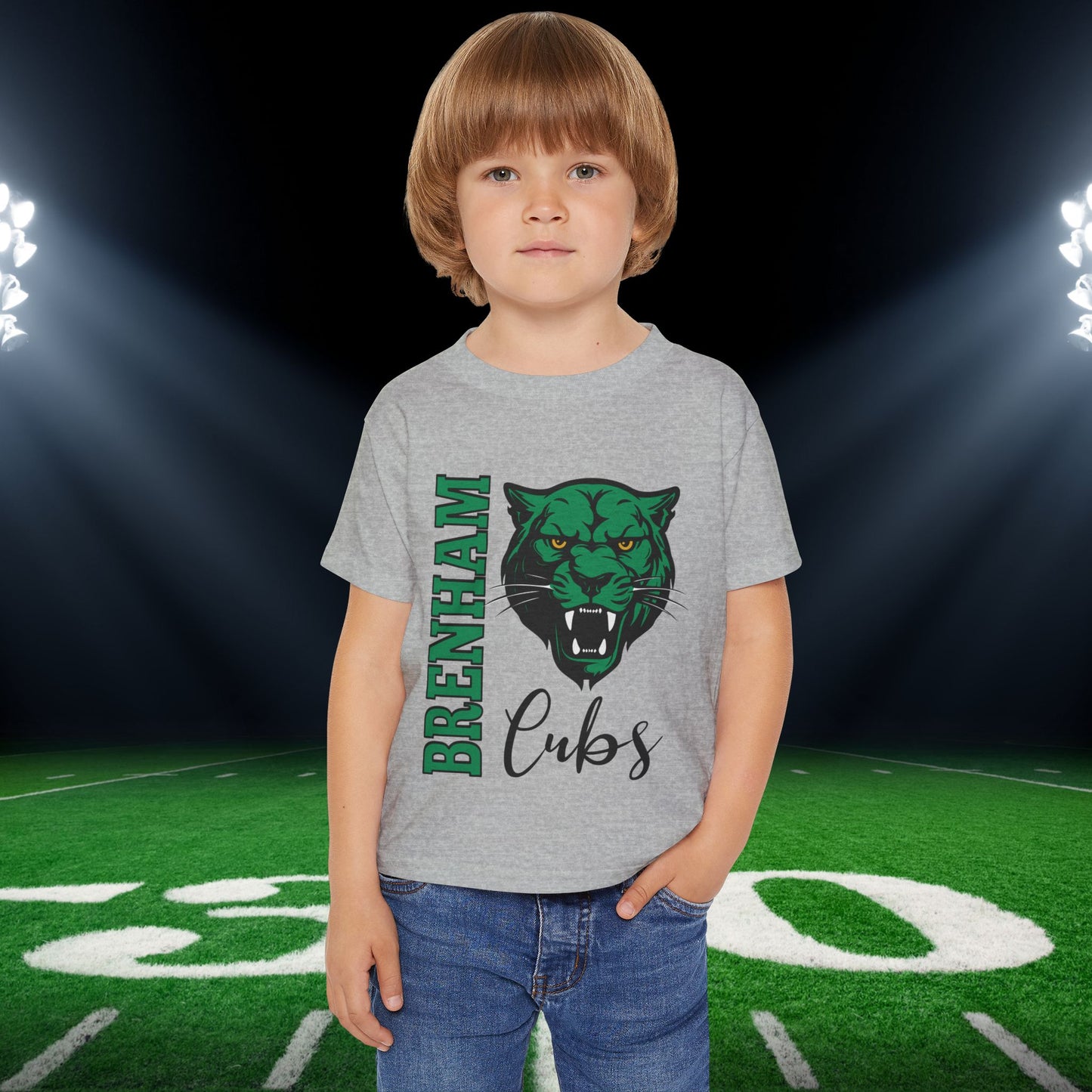 Brenham Vertical Fury Heavy Cotton™ Toddler T-shirt
