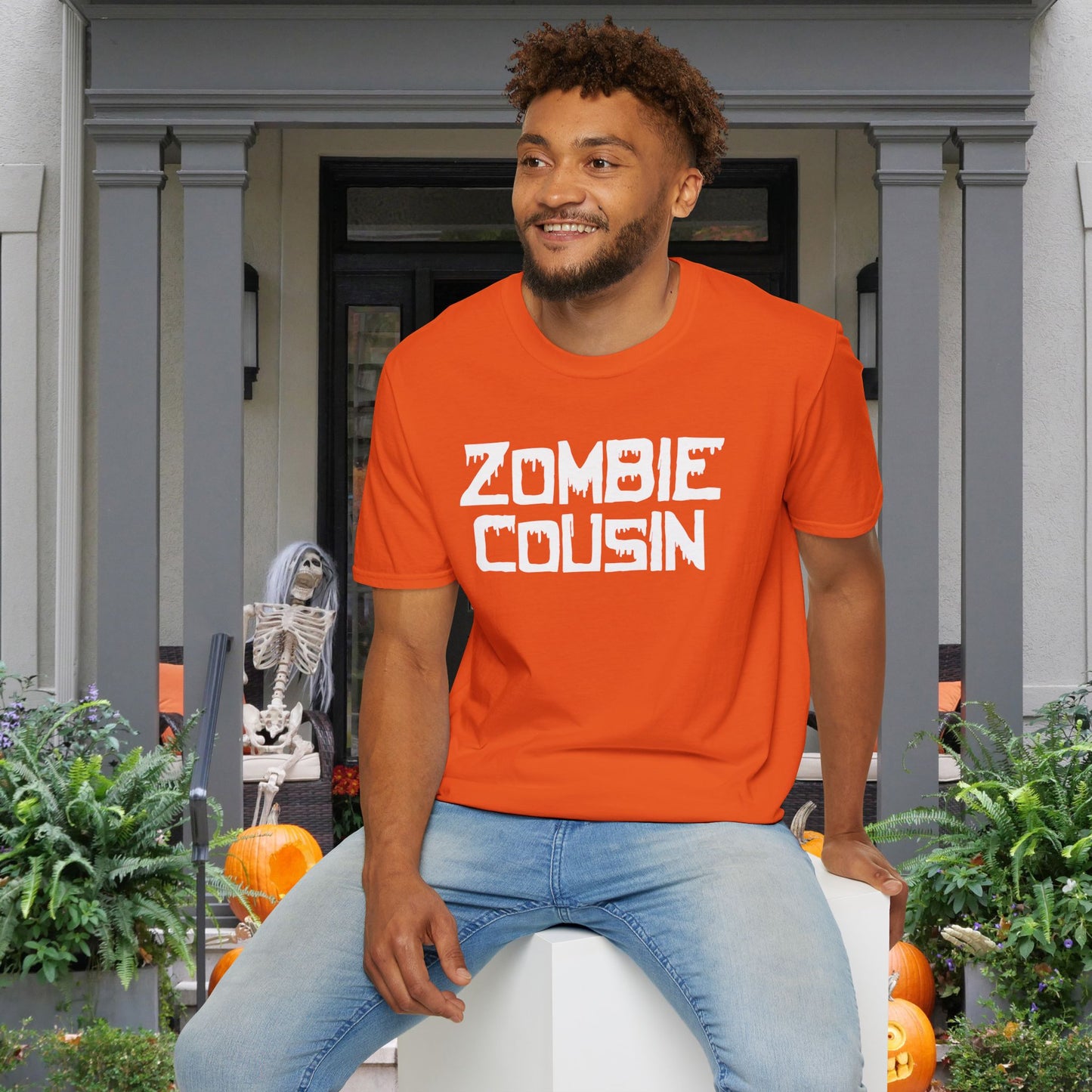 ""Zombie Cousin Adult T-shirt