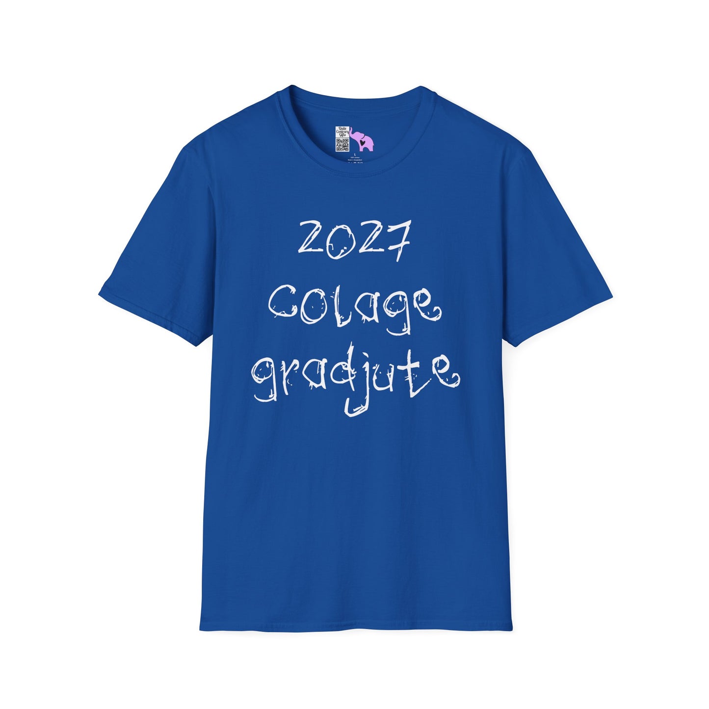 Colage Gradjute 2027 Adult T-Shirt