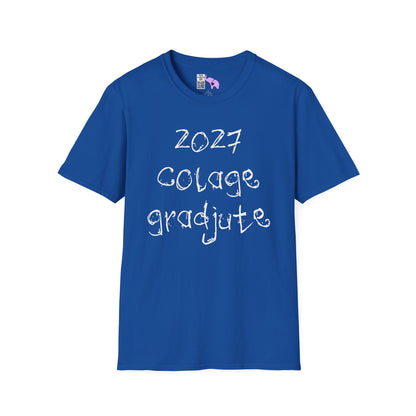 Colage Gradjute 2027 Adult T-Shirt