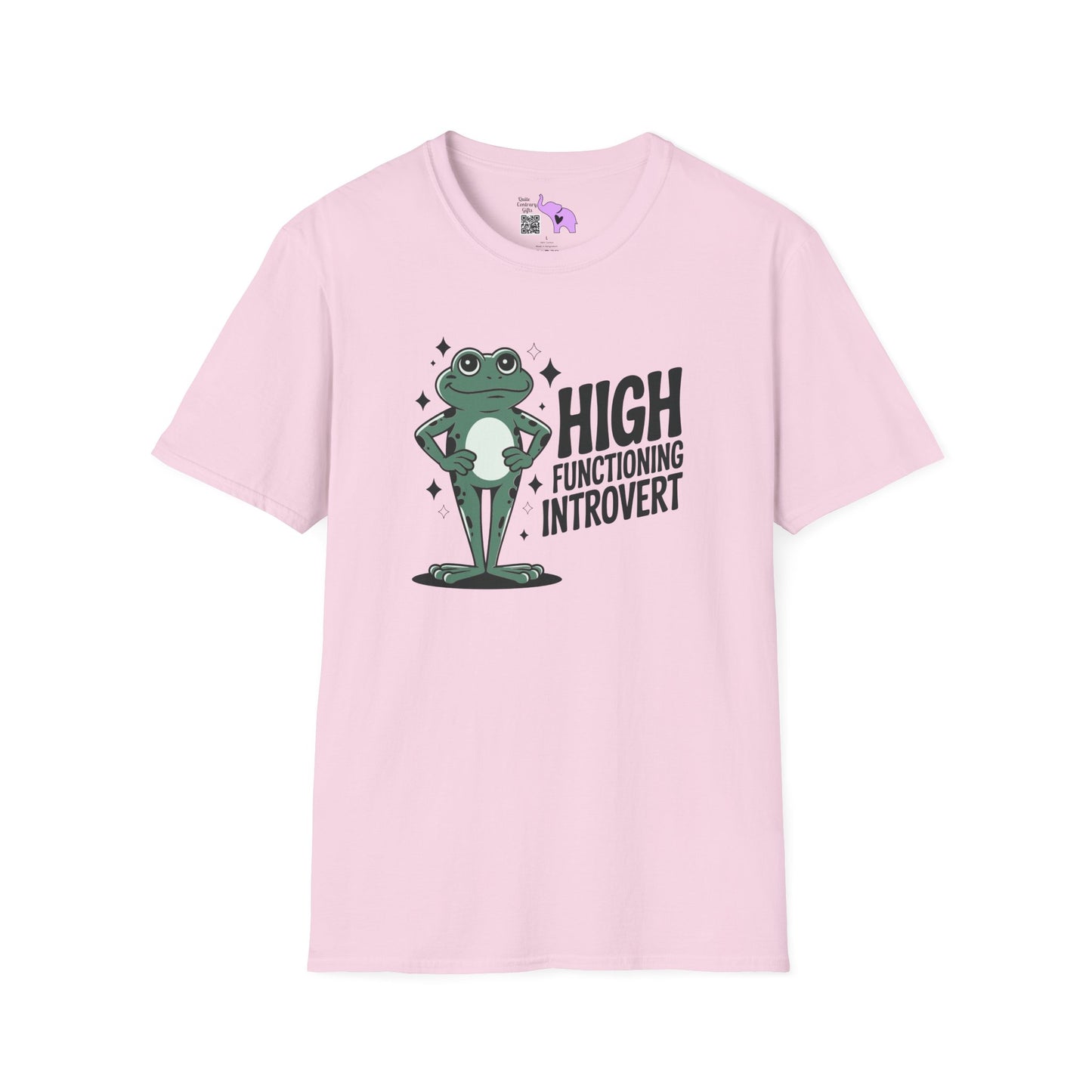 High Functioning Introvert Adult T-shirt