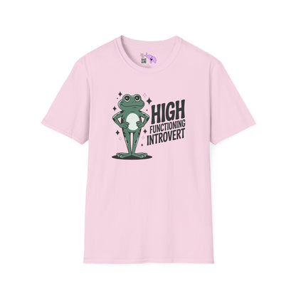 High Functioning Introvert Adult T-shirt