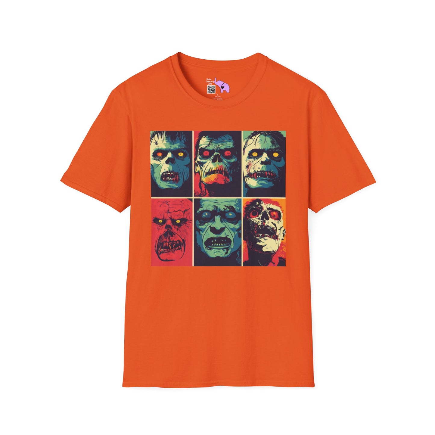 Halloween Monster 2 Adult T-shirt