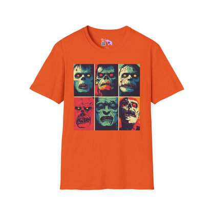 Halloween Monster 2 Adult T-shirt