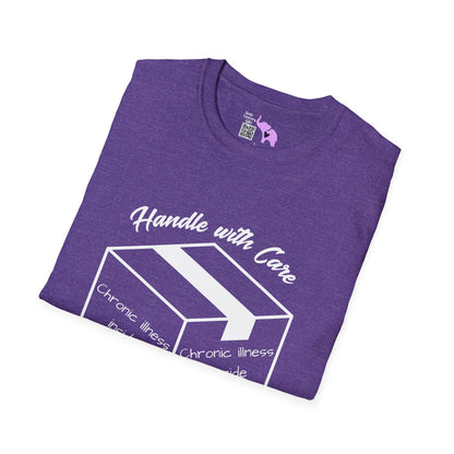 Handle With Care Chronic Illness Inside Adult T-shirt