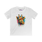 Colorful Giraffe Youth Softstyle Tee