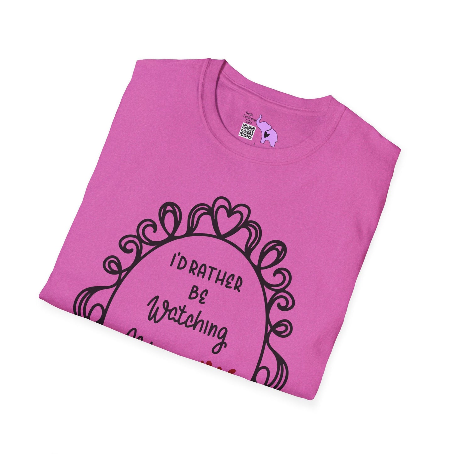 I'd Rather Be Watching Crime Shows Adult T-shirt