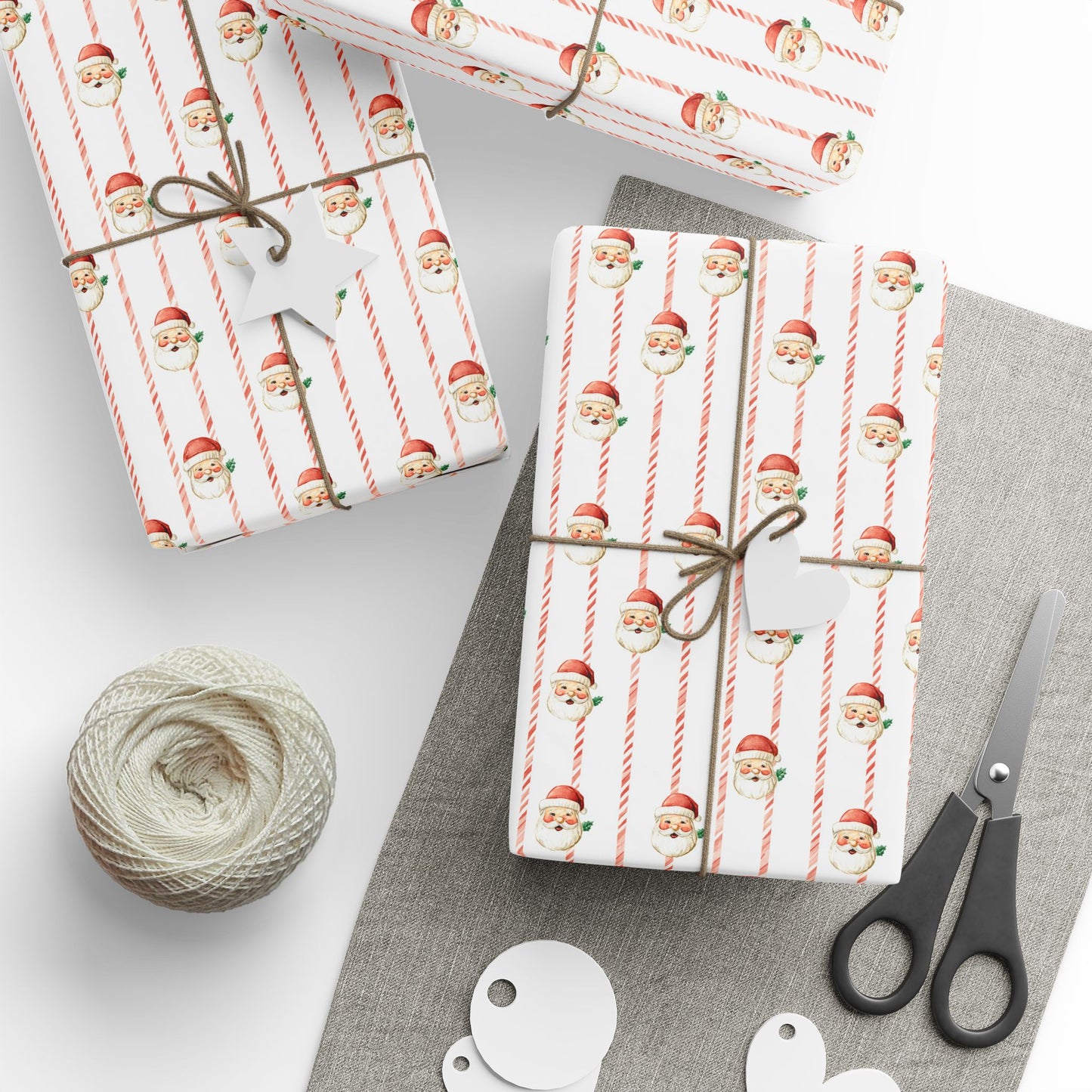 Claus & Canes Wrapping Paper