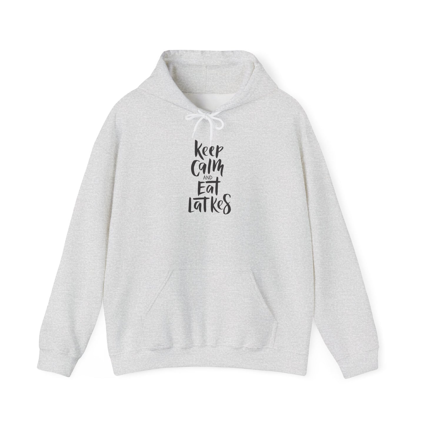 Keep Calm & Eat Latkes Heavy Blend™ Hooded Sweatshirt