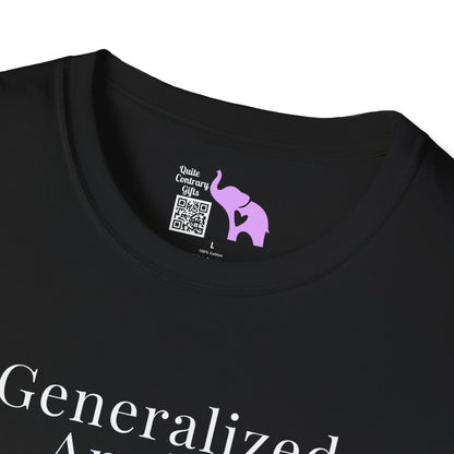 Geralized Anxiety Disorder 1 Star Would Not Recommend Adult T-shirt