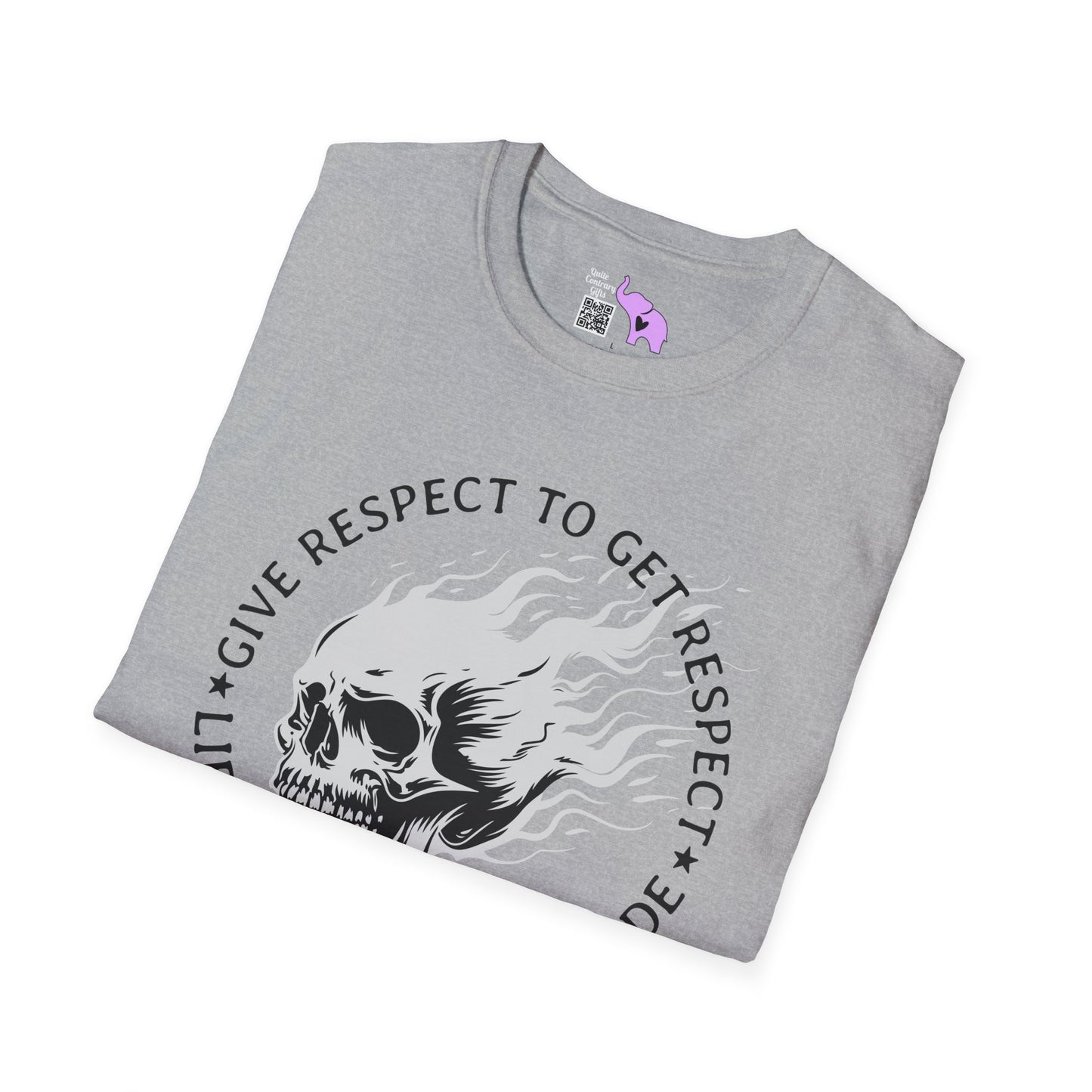 Give Respect to Get Respect Life Is A Beautiful Ride Adult T-shirt