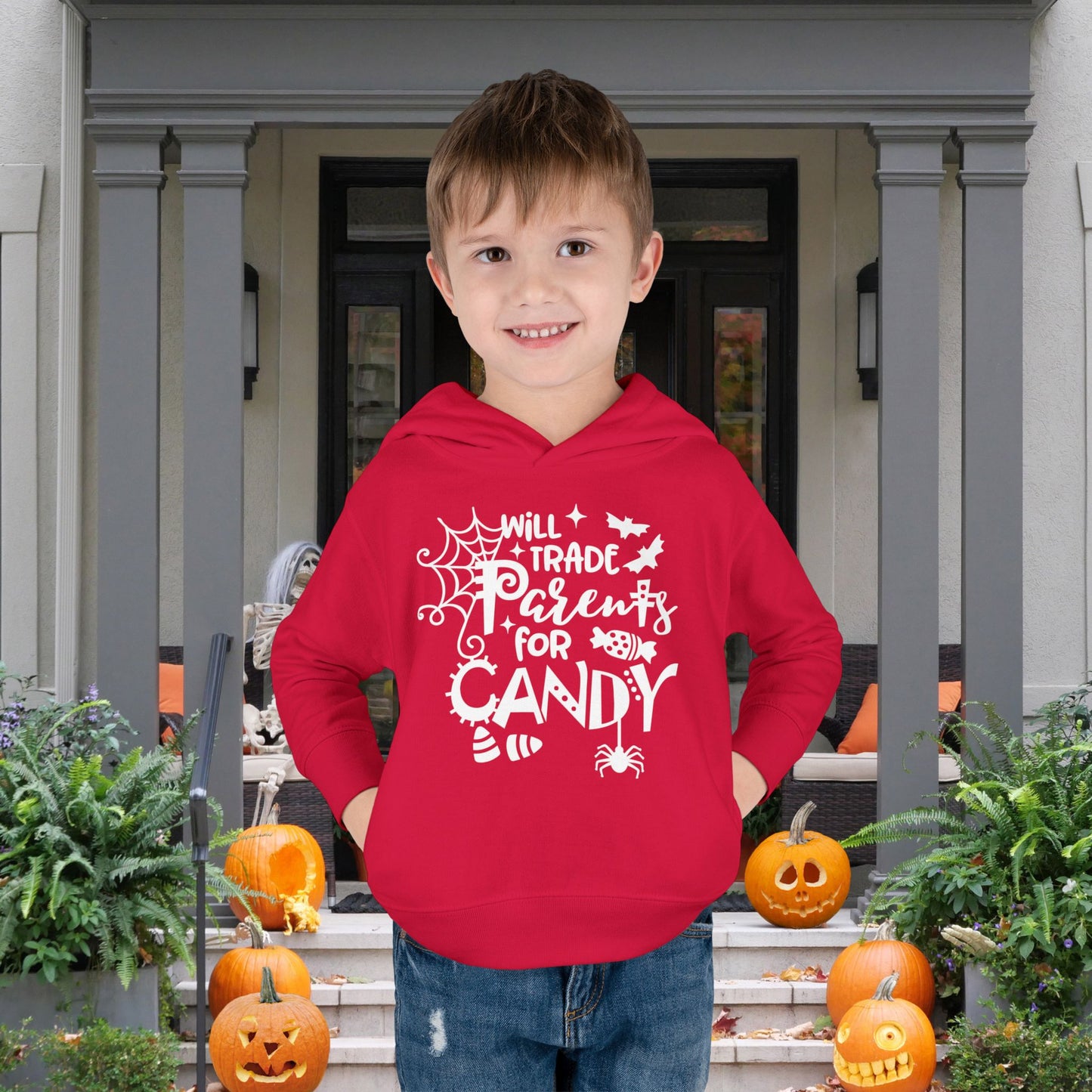 Will Trade Parents For Candy Toddler Hoodie