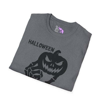 Pumpkin Halloween Vibes Adult T-shirt