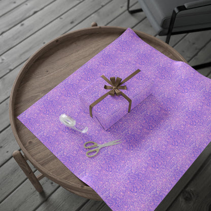 Lavender Crystal Wrapping Paper