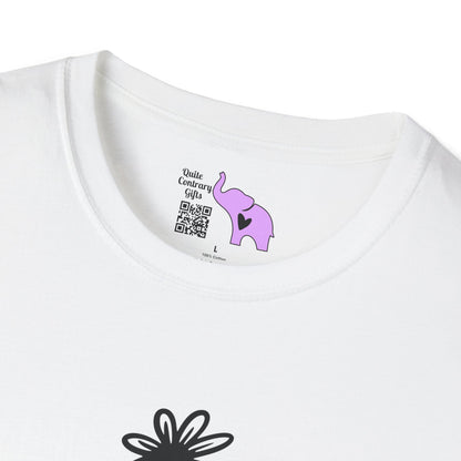 Dreams (Vertical, Floral) Adult T-shirt