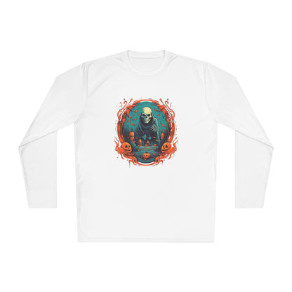 Creepy Ghost 3 Adult Long Sleeve Tee