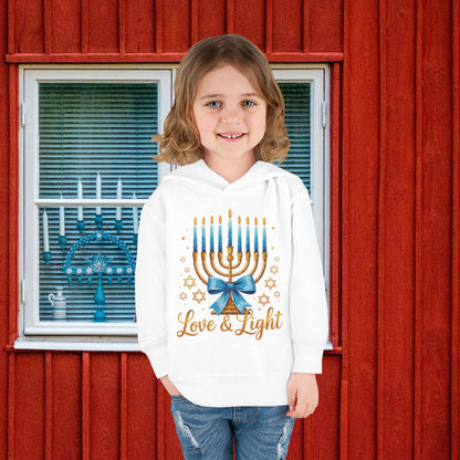 Love & Light Menorah Toddler Hoodie