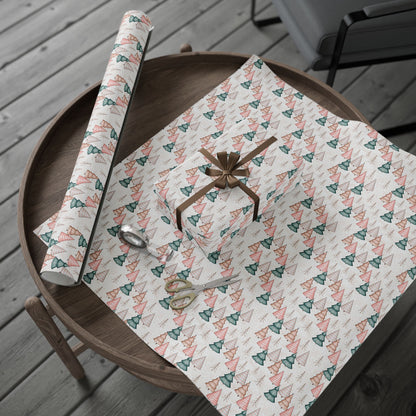Merry Pines Wrapping Paper