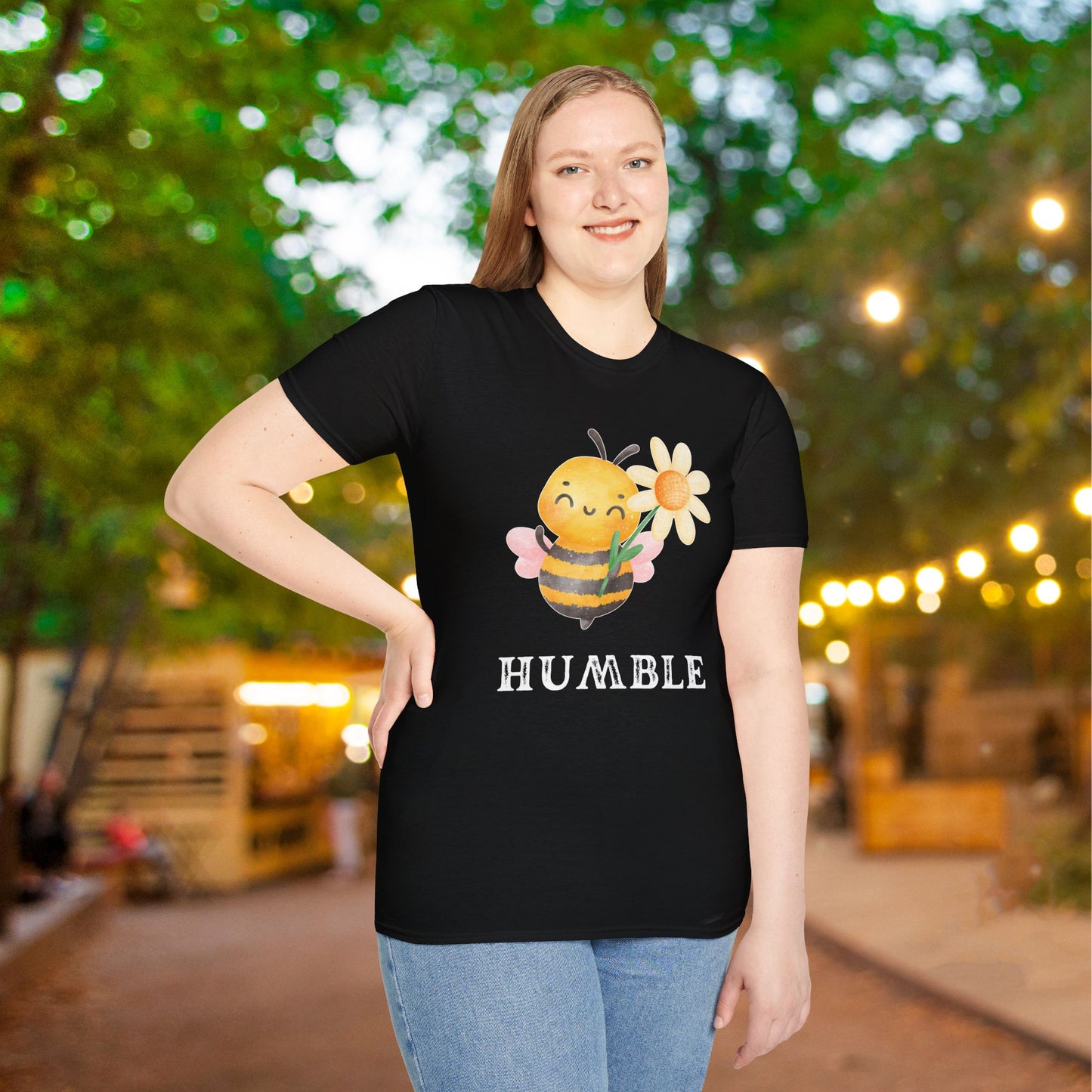 Bee Humble Adult T-shirt