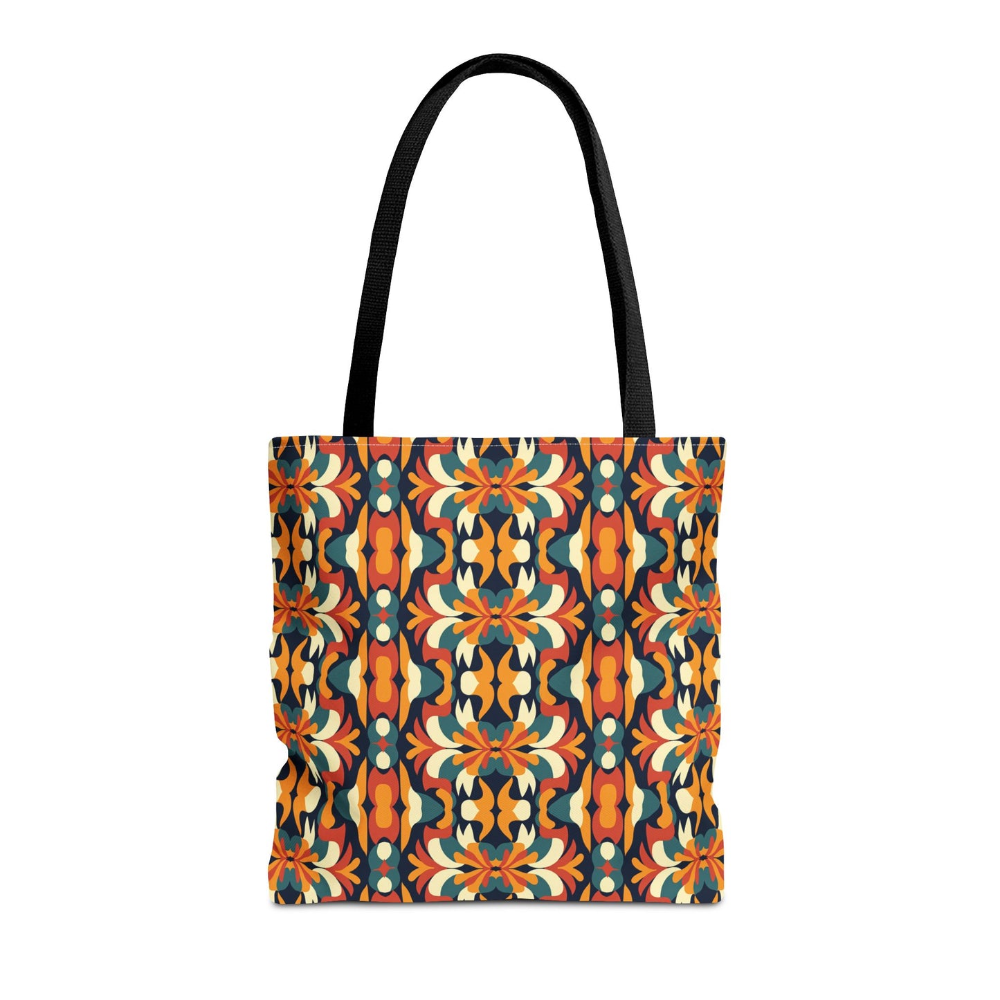 Autumn Kaleidoscope Canvas Tote Bag