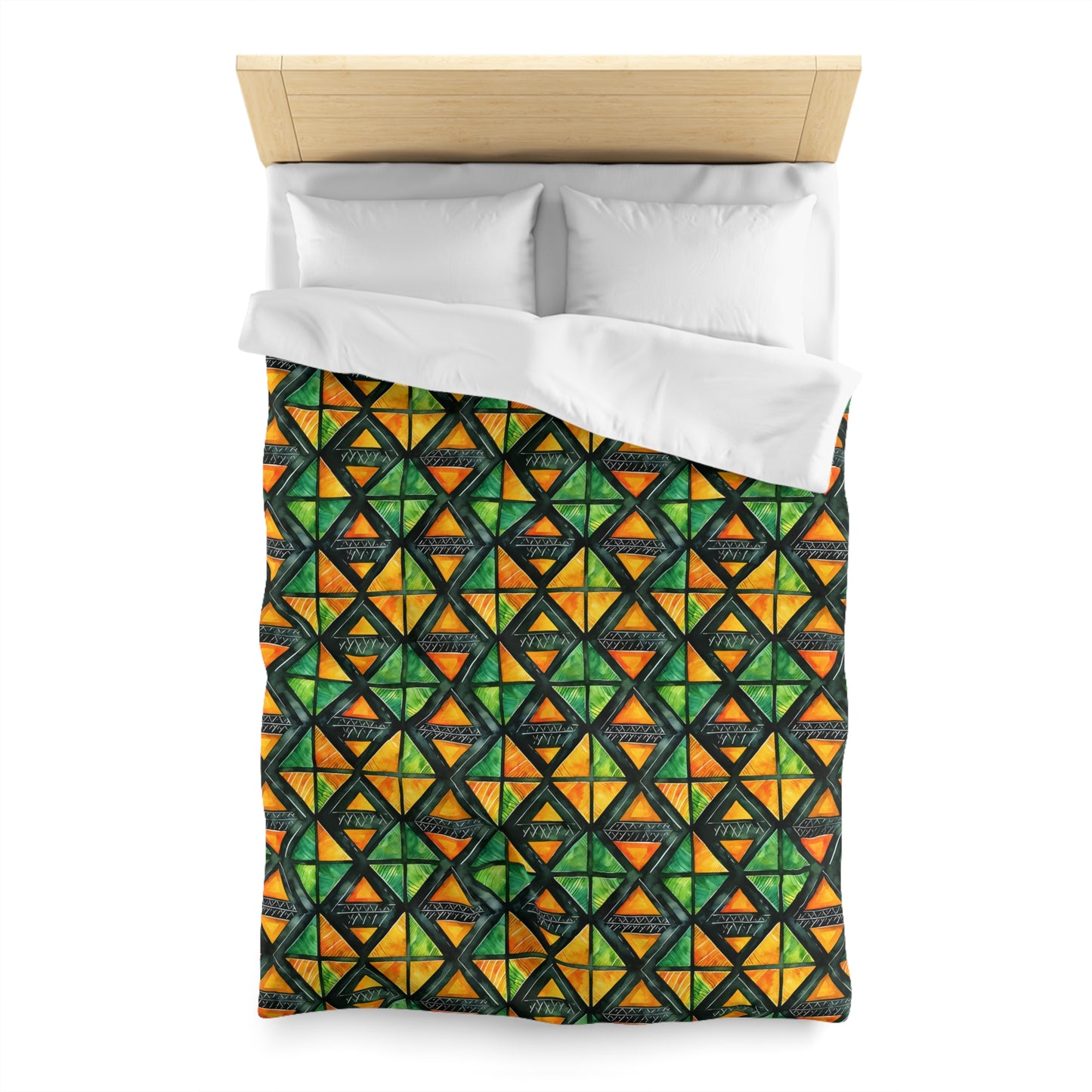 Living Tapestry Microfiber Duvet Cover