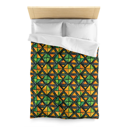 Living Tapestry Microfiber Duvet Cover
