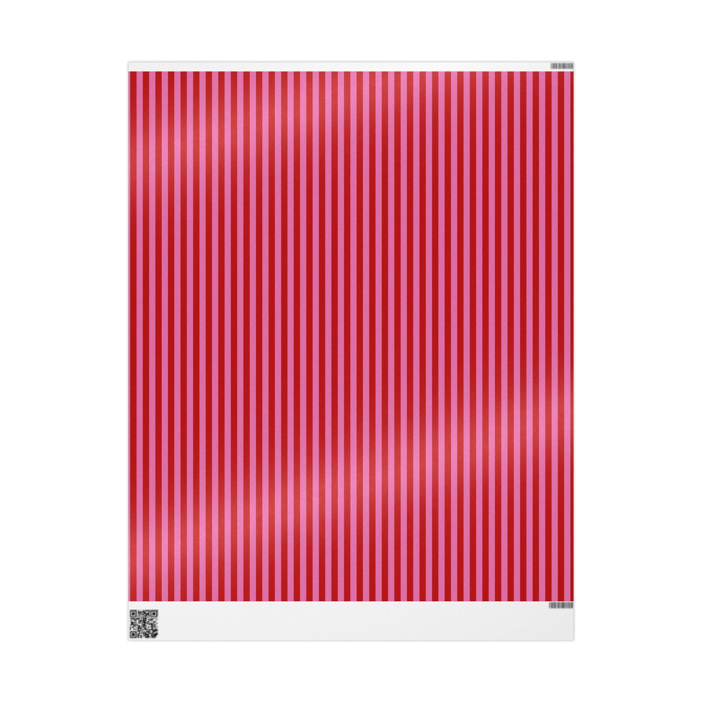 Be Mine Stripes Wrapping Paper