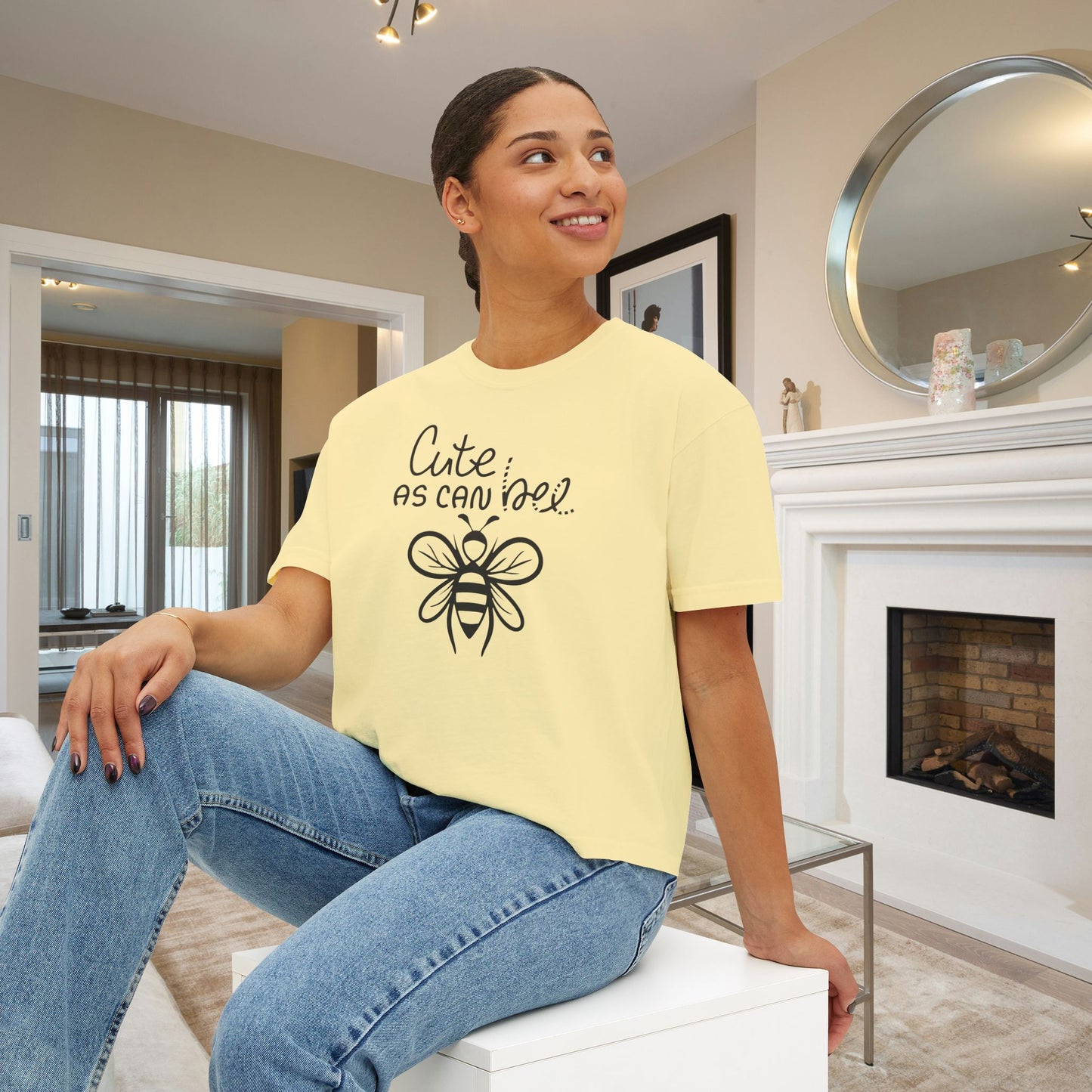 Cute As A Bee Women's Boxy Tee