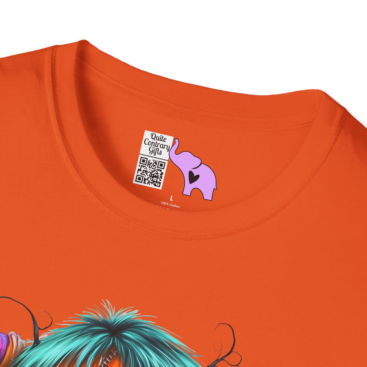 Patchwork Pumpkin Heart Adult T-shirt