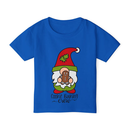 Cookie Baking Crew Gnome Heavy Cotton™ Toddler T-shirt