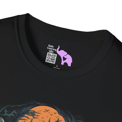 Creepy Ghost 13 Adult T-shirt