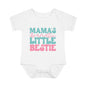 Mama's Dramatic Little Bestie Baby Rib Bodysuit