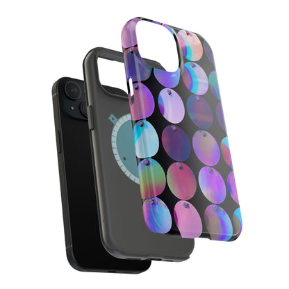 Opal Glow Sequins MagSafe® Compatible Tough Case for iPhone