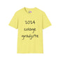 Colage Gradjute Unisex Softstyle T-Shirt