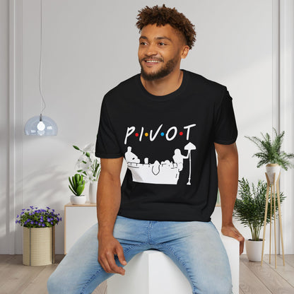 Friends; Pivot Adult T-shirt
