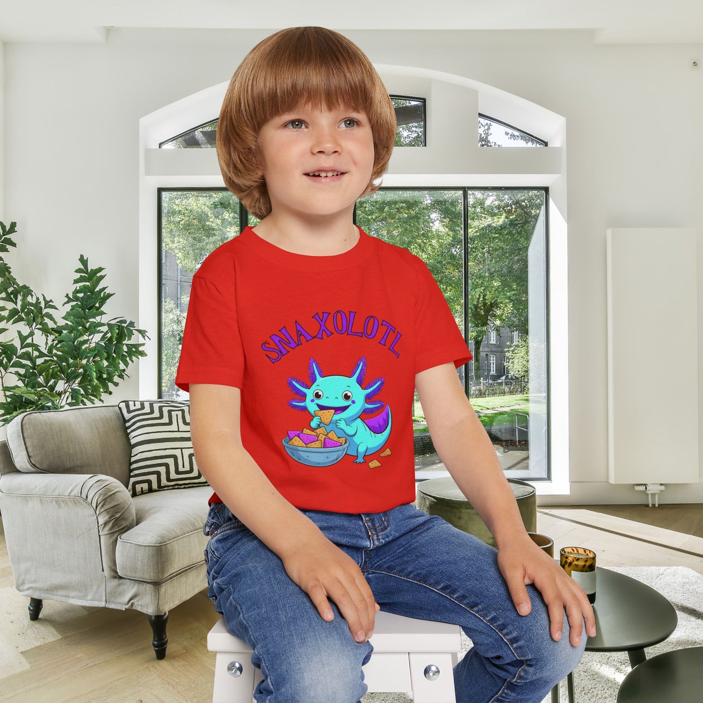 Snaxolotl Heavy Cotton™ Toddler T-shirt