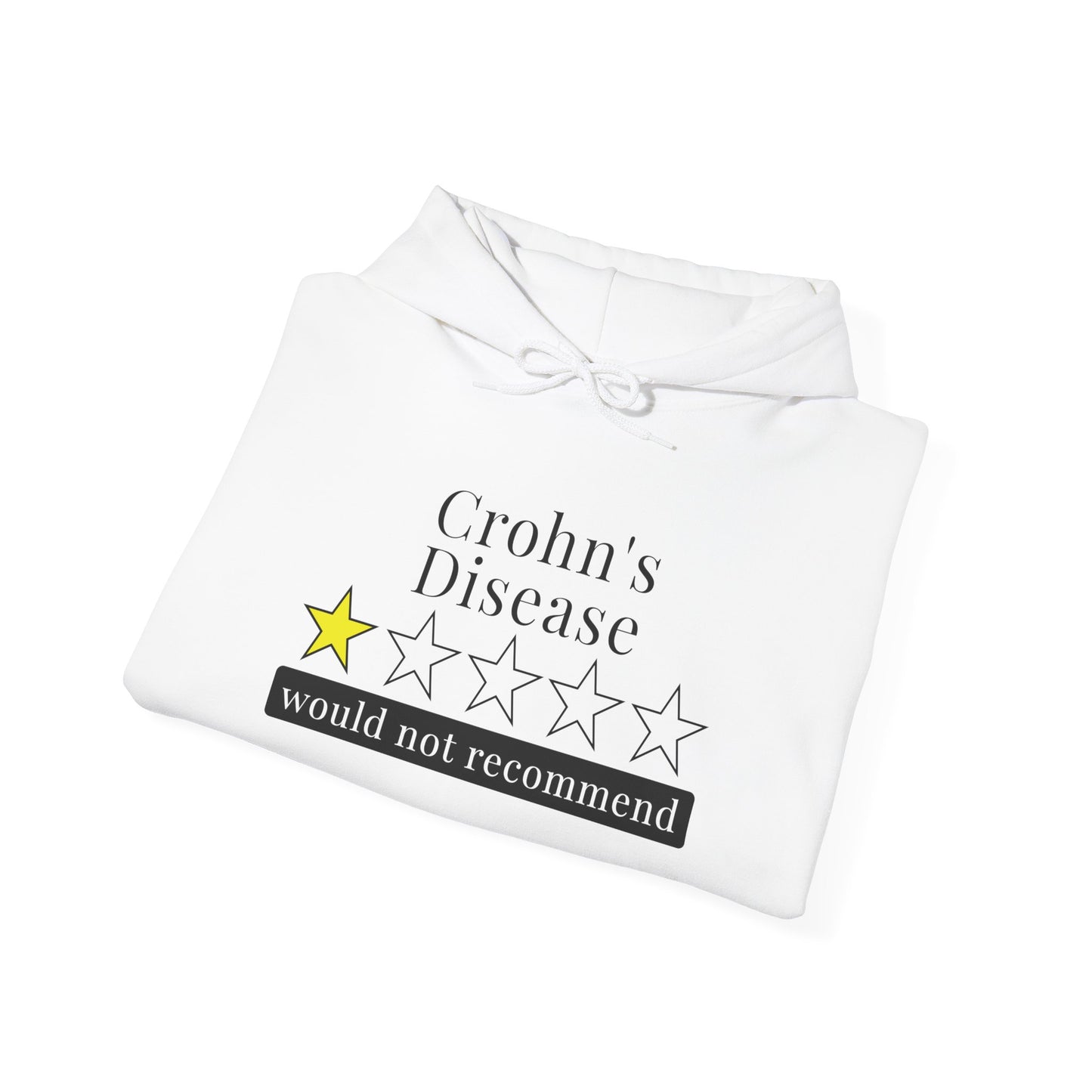 Crohn's Disease 1 Star Would Not Recommend Heavy Blend™ Hooded Sweatshirt